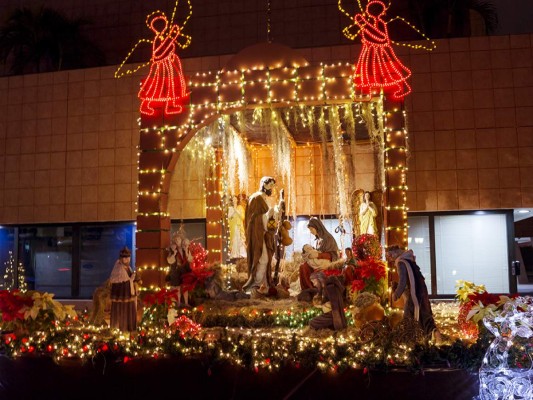 El color de la Navidad en San Pedro Sula  