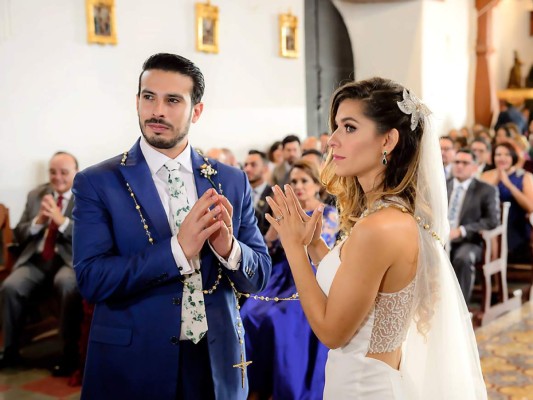 La boda eclesiástica de Sofie Figueroa Clare y Juan Carlos Mendieta