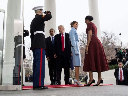 La llegada de los Trump a la Casa Blanca