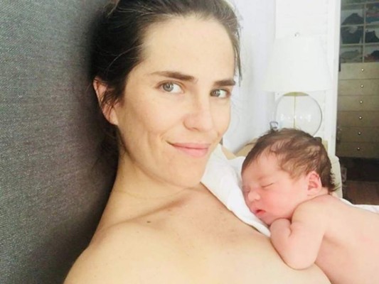 ¡Karla Souza ya es mamá de una niña!