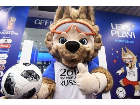 ZABIVAKA el lobo que vigilará el mundial