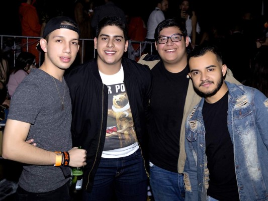 Night Walkers Halloween party en el InterContinental