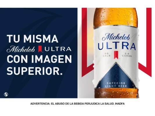 Tu misma Michelob Ultra, ahora con imagen superior