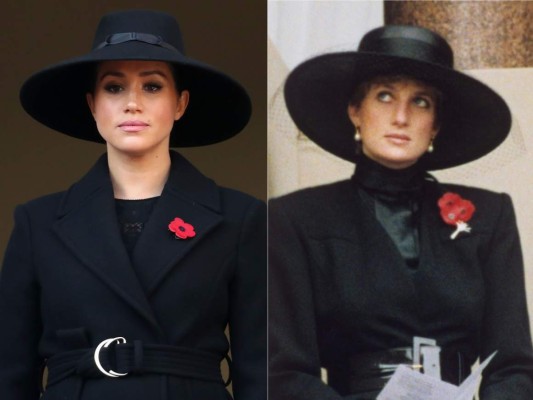 Similitudes entre Meghan Markle y la princesa Diana