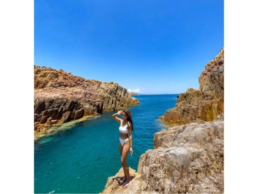 Esto la hizo ganar más de 6 mil seguidores en la plataforma que estaban pendientes de sus movimientos desde que abrió la cuenta en febrero de este año, más que todo contenido enfocado a las hazañas en la playa y montañas.