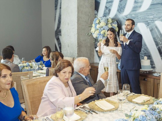 Elegante recepción por el bautizo de Lorenzo Kattán