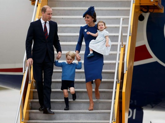 George y Charlotte en Canadá