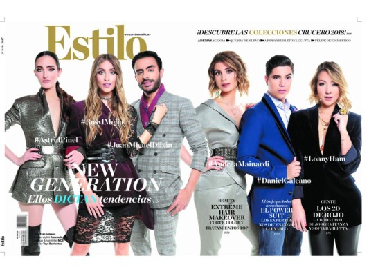 La nueva generación. A mediados de año realizamos una portada de colección, juntamos a los protagonistas del momento. Astrid Pinel, Rosyl Mejía, Andrea Mainardi,Juan Miguel Dibán, Daniel Galeano y Loany Ham. Seis talentosos hondureños, empresarios y artistas que encabezan un nuevo grupo de protagonistas en el país. La era de millennials influencers, que buscan impactar positivamente en la sociedad