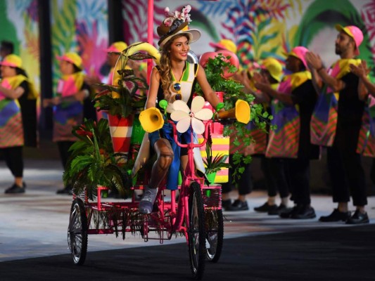 La riqueza natural de Brasil fue explotada de principio a fin en la Ceremonia de inauguración de los Juegos Olímpicos de Río 2016.