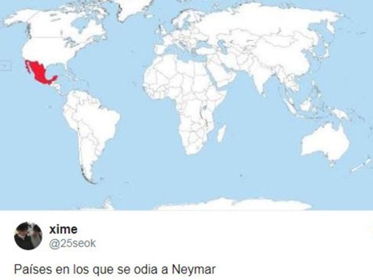 Los mejores memes de Neymar en el Mundial de Rusia 2018