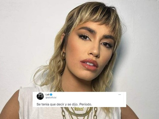 Lali Esposito. <br/>La famosa cantante argentina al parecer se encuentra de lado de René y es que poco después que saliera a la luz la canción.<br/>