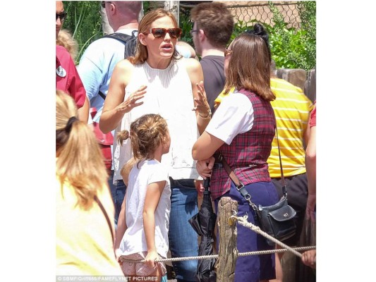 Tenso fin de semana para Jennifer Garner y Ben Affleck en Disney World