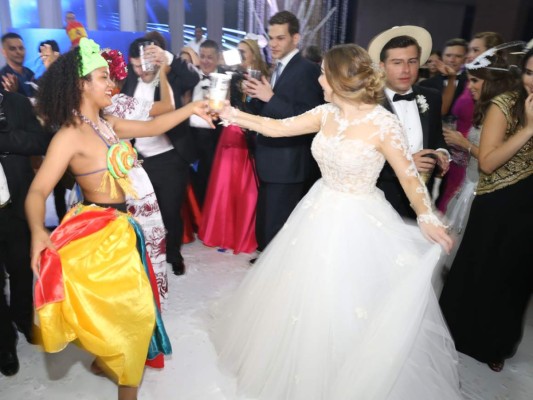 Boda de Samahra Kafati y Ricardo Sosa