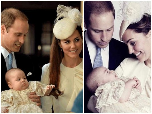 4.Píncipe George primogénito de los duques de Cambridge fue bautizado en la Capilla Real del St James Palace.