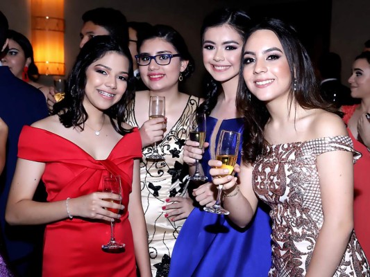 Saydee Sierra, Adonai Rodríguez, Sonia Galo y María Muñoz