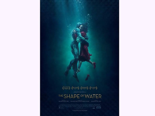 La Forma del Agua, impecable trabajo que le hizo ganar el Oscar a Guillermo del Toro. Shape of Water es una historia de amor sobrenatural