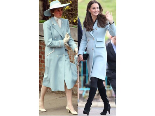 Kate Middleton se inspira en Diana