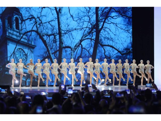 Radio Rockettes durante su presentación el baile inaugural del nuevo presidente de los Estados Unidos