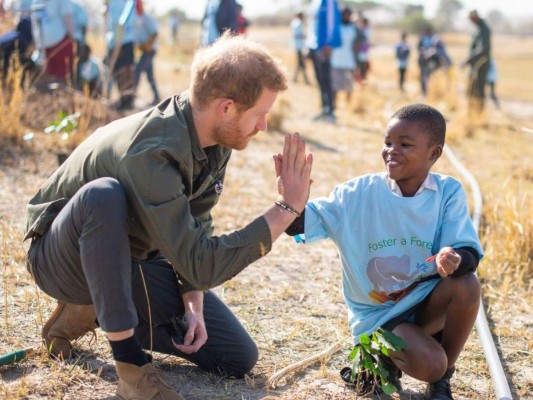 El príncipe Harry se dirigió a los rumores de una mudanza a África<br/>'No sé en dónde podríamos vivir en África en este momento', dijo el ex piloto militar, “con todos los problemas que están sucediendo allí, simplemente no veo cómo podríamos crear tanta diferencia como quisiéramos sin los problemas y el juicio de cómo estaríamos con esos alrededores'.