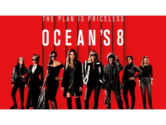 Ocean’s 8<br/><br/> <br/><br/>Tras cinco años en la cárcel, Debbie consigue la libertad condicional con una sola idea en la mente: robar un collar de diamantes de Cartier valorado en 150 millones de dólares.