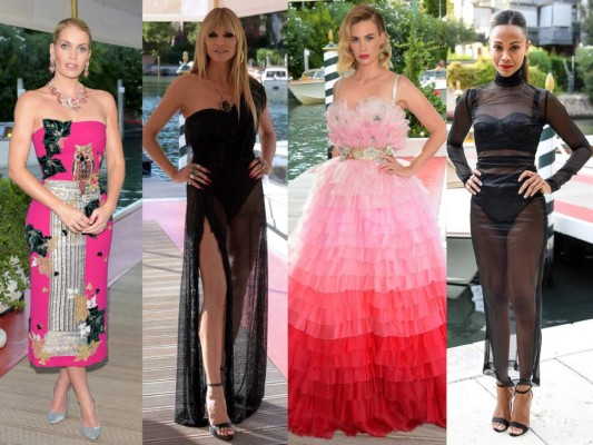 Estas son algunas de las celebridades que asistieron como invitados a la presentación de Alta Moda de Domenico Dolce y Stefano Gabanna el pasado 29 de agosto en Plaza San Marcos en Venecia, Italia.