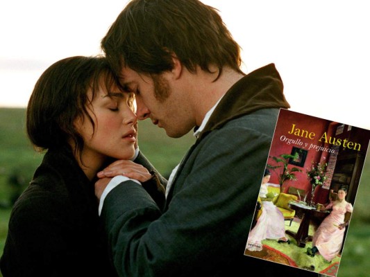 Orgullo y Prejuicio - Jane Austen. Una gran historia de época en que transcurre la novela, ambientada en la Inglaterra de finales del siglo XVIII, describe las aventuras de las cinco hermanas Bennet, entre las que sobresalen la mayor, Lizzie (Keira Knightley), de fuerte temperamento, y la menor, Lydia (Jena Malone), en su busqueda de maridos. Cuando un soltero rico y su círculo de sofisticados amigos se instalan en una mansión vecina para pasar el verano, las Bennett se entusiasman con la posibilidad de nuevos pretendientes. Lizzie conoce al apuesto y elegante Sr. Darcy (Matthew Macfadyen) y todo indica que están hechos el uno para el otro, pero el idilio no tarda en convertirse en una de las más clásicas batallas entre los dos sexos jamás descrita.<br/>