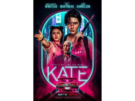 Kate<br/>Fecha de estreno: 10 de septiembre. Relata la vida de una asesina que, tras ser envenenada, tiene menos de 24 horas para vengarse de sus enemigos. Sin embargo, surge una conexión inesperada con la hija de una de sus víctimas. <br/>
