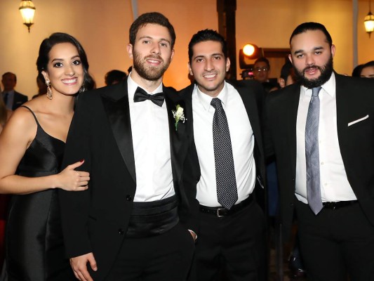 Anaelena Álvarez, Enrique Lacayo, Nick Bendeck y Rafael Zelaya