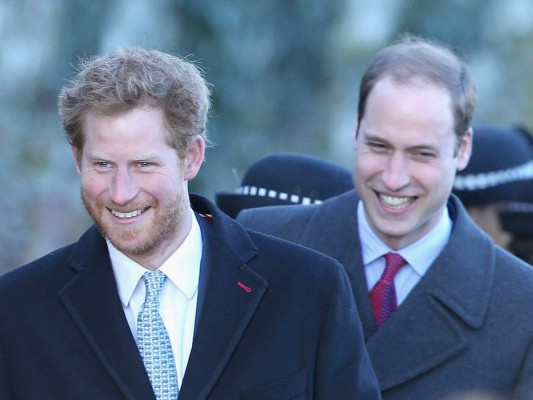Los momentos más adorables de Harry y William a través de los años