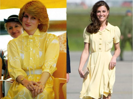 Kate Middleton se inspira en Diana