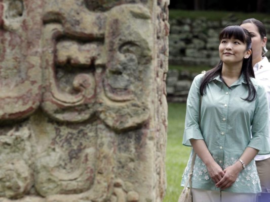 Visita de la princesa Mako de Japón a Honduras