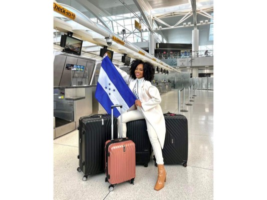 Rose Meléndez llega a Israel para representar a Honduras en Miss Universo