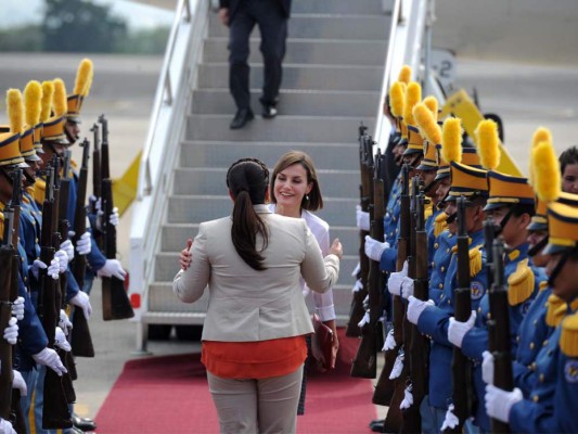 La reina Letizia en Honduras