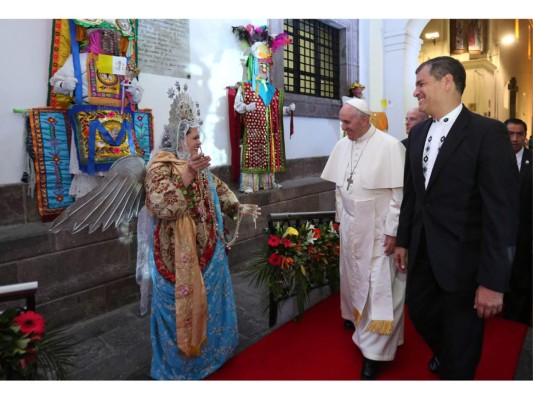 Visita del Papa Francisco a Ecuador