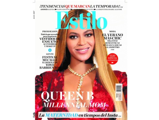 Queen B. La edición de mayo fue dedicada a la madre más trendy del 2017 Beyoncé. No solo rompió records en Instagram al tener la fotografía con mas likes este año, si no, también obtuvo el trono de reina en la popular red social, superando a Selena Gomez que ostentaba el puesto