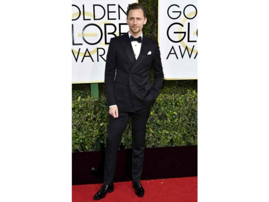 Tom Hiddleston en un traje de Gucci