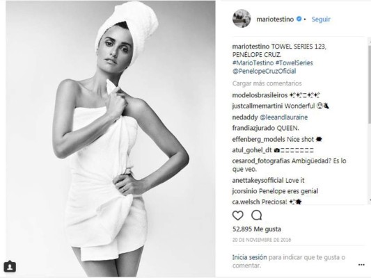 The Towel Series by Mario Testino