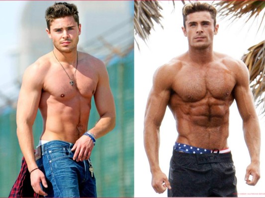 Zac Efron renuncia a su cuerpo musculoso