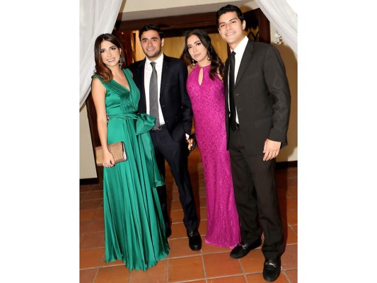 Andrea Atala, Alberto Sikaffy, Nicole Laitano y Eduardo Maradiaga