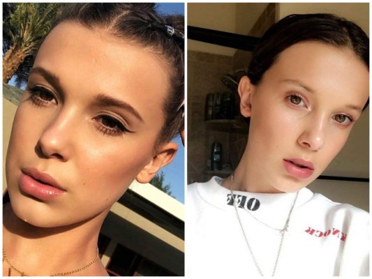 Millie Bobby Brown y el cambio repentino de su aspecto físico