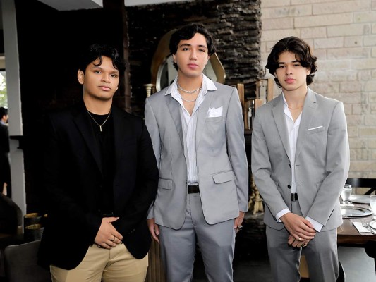 Diego Chávez, Julián Hernández e Yahir Burgos