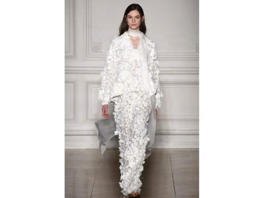Romanticismo en la pasarela de Valentino