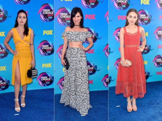 Los looks de los Teen Choice Awards