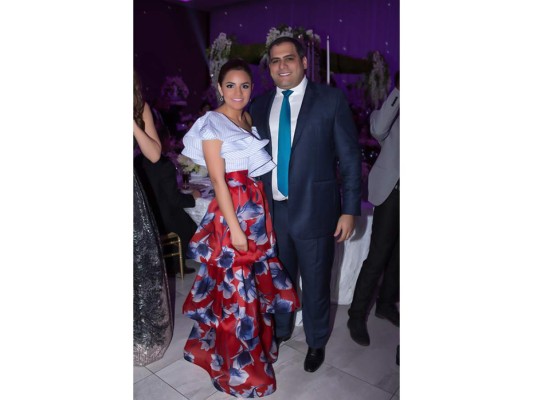 Guillermo Orellana y Giordanna Kafati festejan su boda