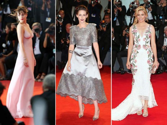 Dakota Johnson, Kristen Stewart y Elizabeth Banks