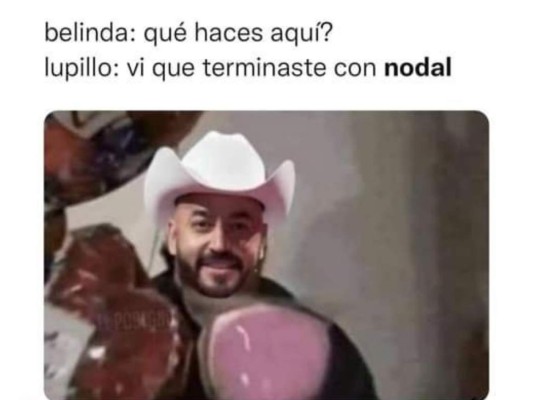 Los mejores memes de la separación entre Christian Nodal y Belinda