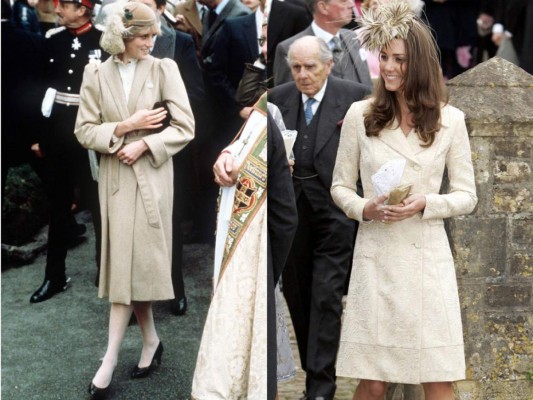 Kate Middleton se inspira en Diana