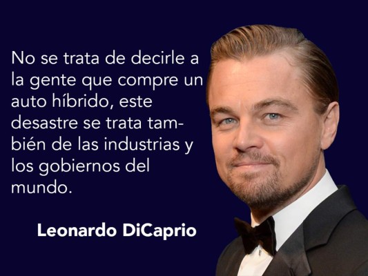 Leonardo DiCaprio en frases