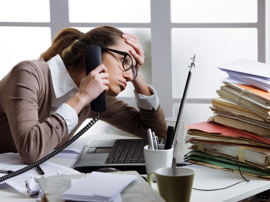 ¿Estrés en el trabajo? 6 tips para evitarlo