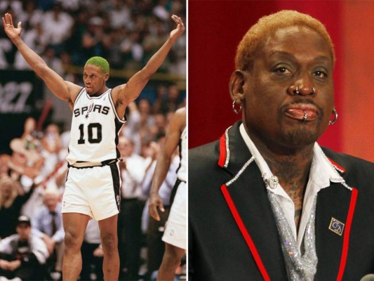 Dennis Rodman. La época de las ‘vacas gordas’ llegó para este deportista de 1995 a 1998, cuando cobró notoriedad en Chicago Bulls. Su forma de ser y su particular forma de verse (tatuajes y perforaciones incluidas) lo llevaron a ganar millones de dólares. Sin embargo parece que no es un buen administrador ni un buen ahorrador. En los últimos años, Rodman ha caído en tiempos difíciles, tanto que declaró que ya no puede pagar por la manutención de sus hijos porque está en la ruina. El año pasado Rodman, de 54 años, fue demandado en Fort Lauderdale por una empresa que le ayudó a recuperar casi $ 100.000 en impuestos pagados en exceso. Rodman, la demanda alega, no pagó comisión del 30 por ciento a la compañía.